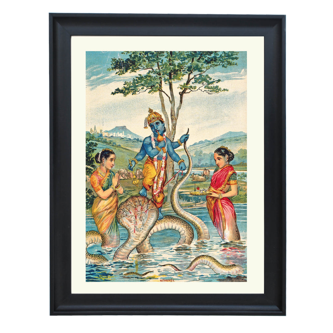 Kaliya Mardan Art Print