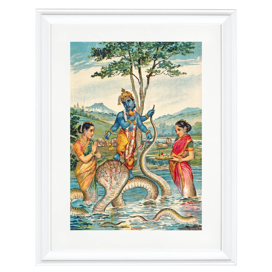 Kaliya Mardan Art Print