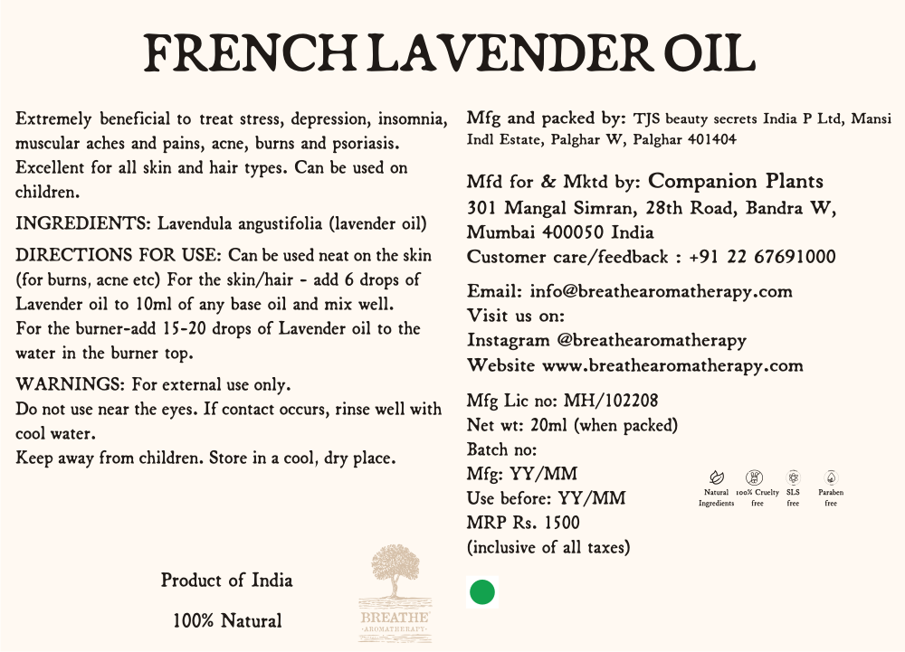French Lavender Oil