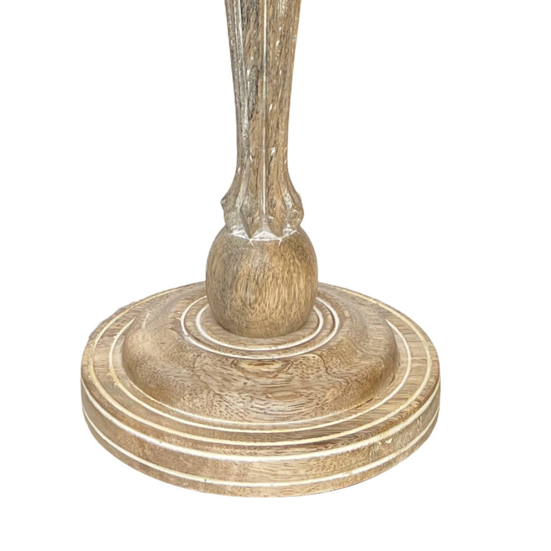 Gerty - Natural Wood 18"
