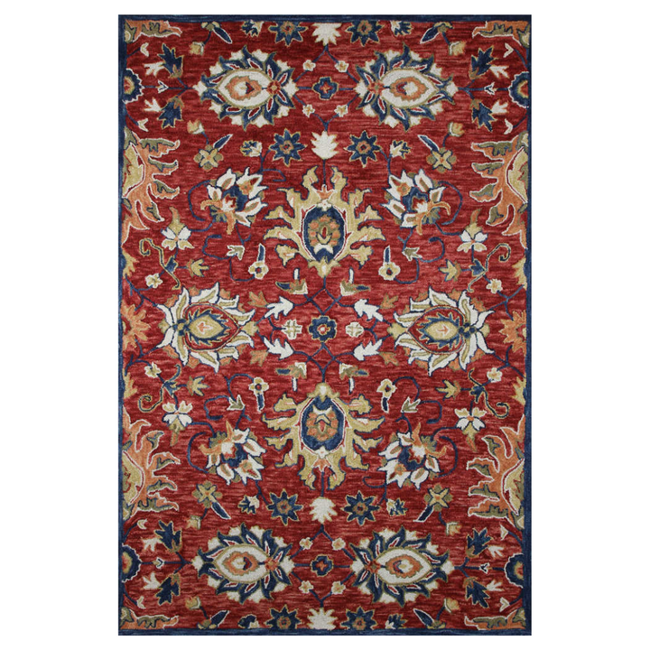 RED SUZANI CARPET