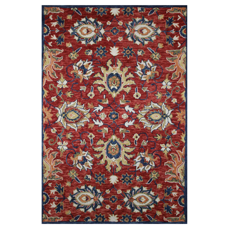 RED SUZANI CARPET