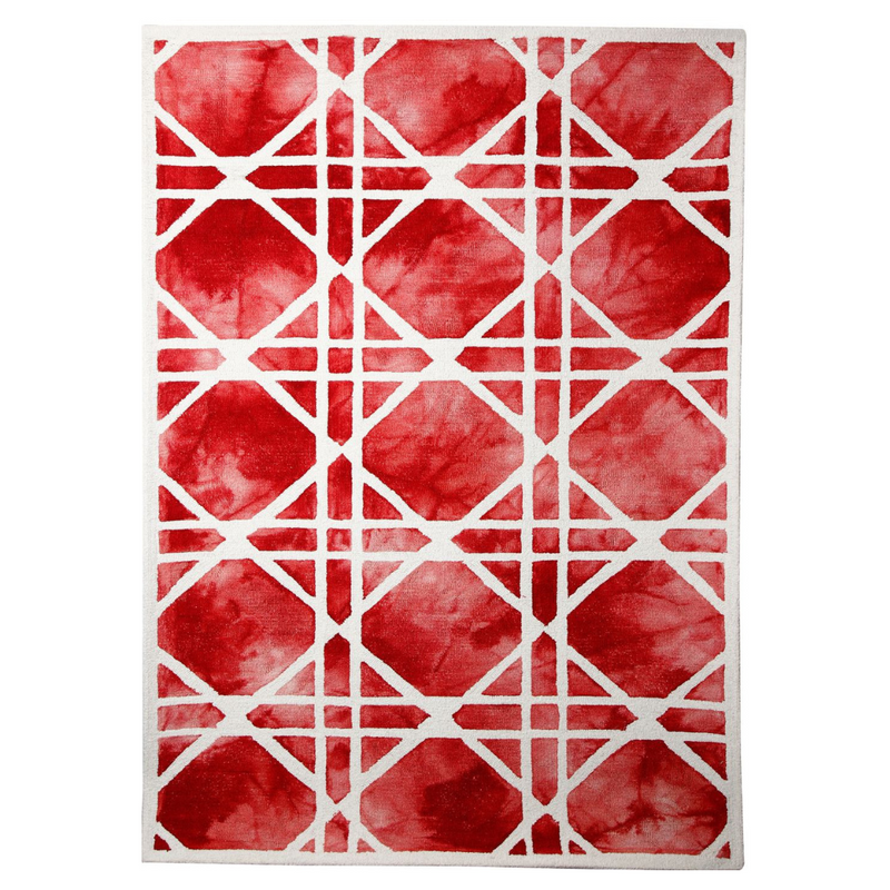 RED DIP DYED CARPET