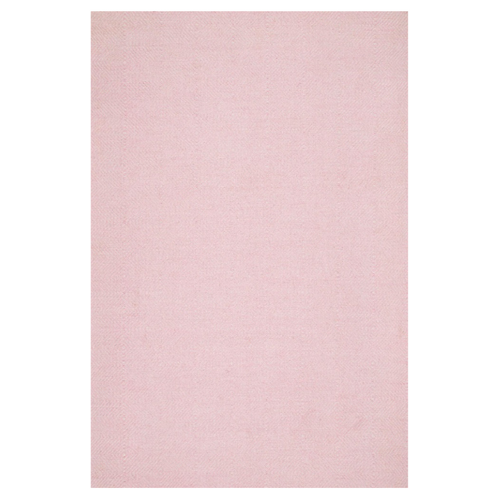 IVORY AND PINK KILIM DHURRIE