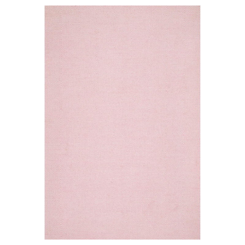 IVORY AND PINK KILIM DHURRIE