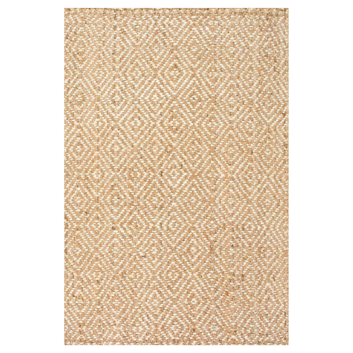 NATURAL GEOMETRIC JUTE DHURRIE