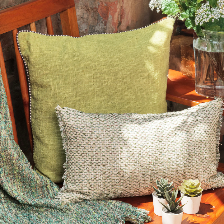 Handwoven Jade - Green