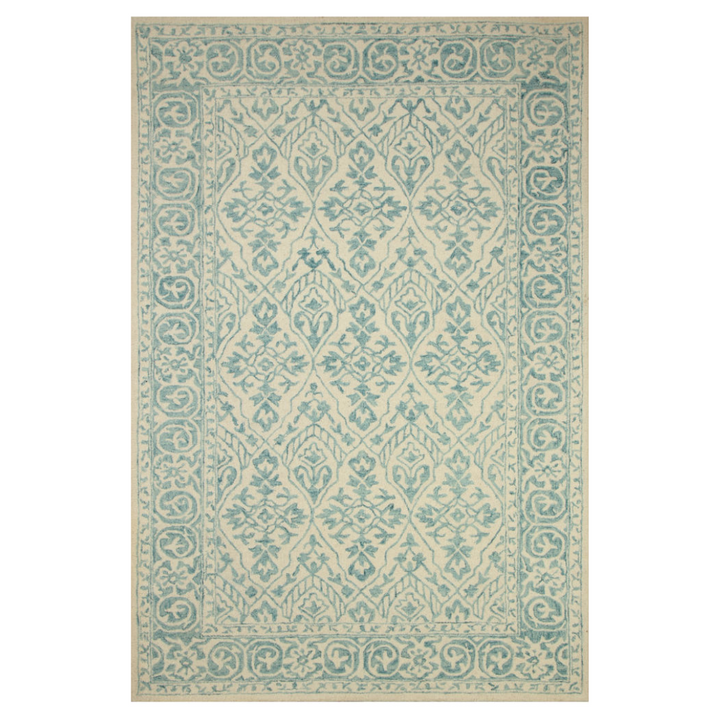 BLUE TRADITIONAL CARPET