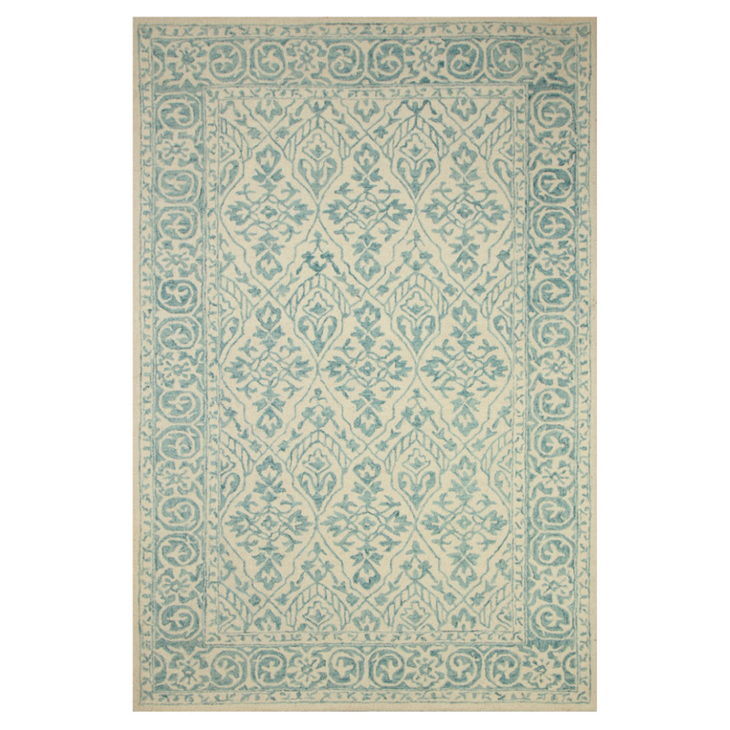 BLUE TRADITIONAL CARPET