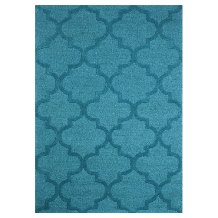 TEAL MOROCCAN CARPET