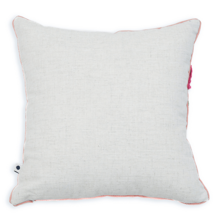 Embroidered Fuchsia - Pink