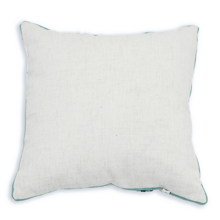 Embroidered Turquoise - Blue