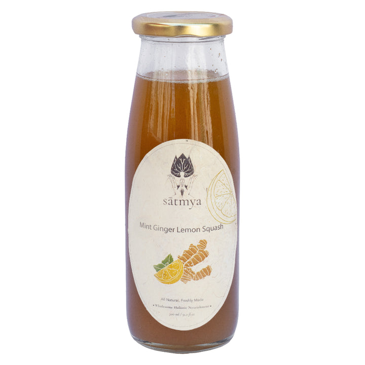 Mint Ginger Lemon Squash