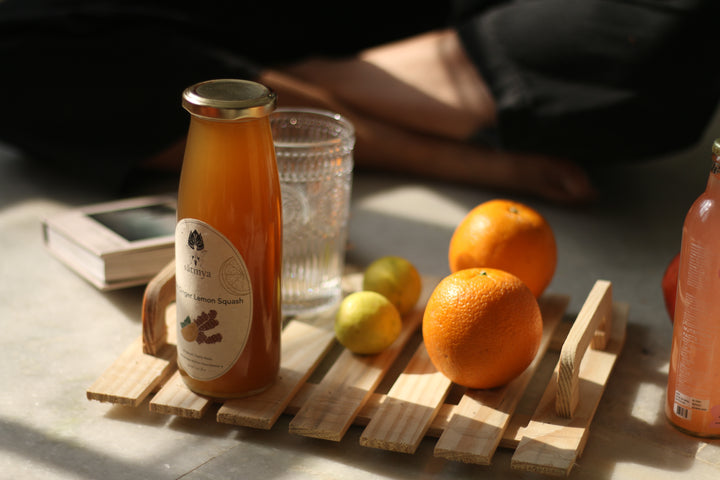 Mint Ginger Lemon Squash