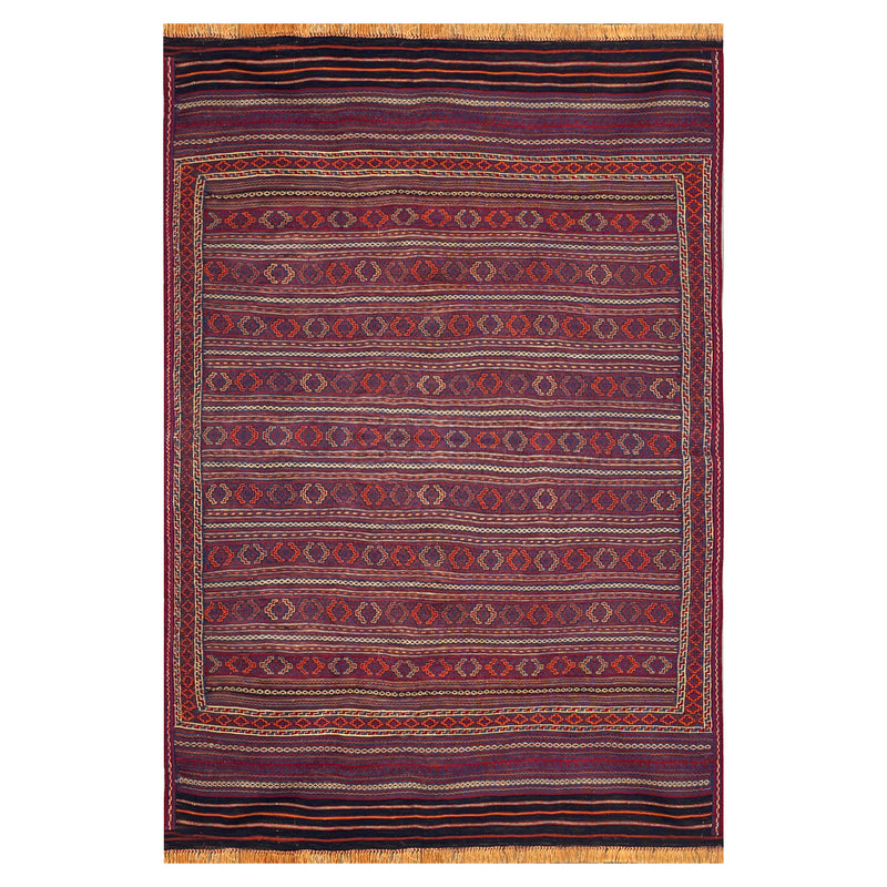 Eldar Laghari One-OF-A-Kind-Afghan Rug