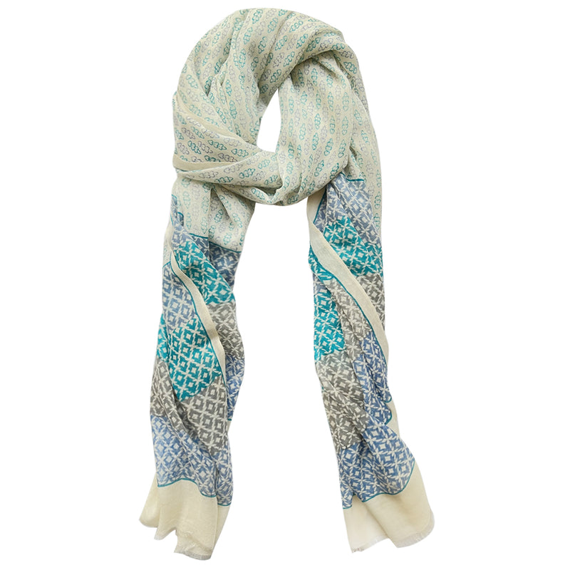 Cashmere Aqua Scarf