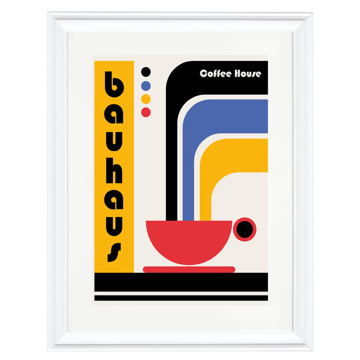 The Bauhaus Coffee House Art Print