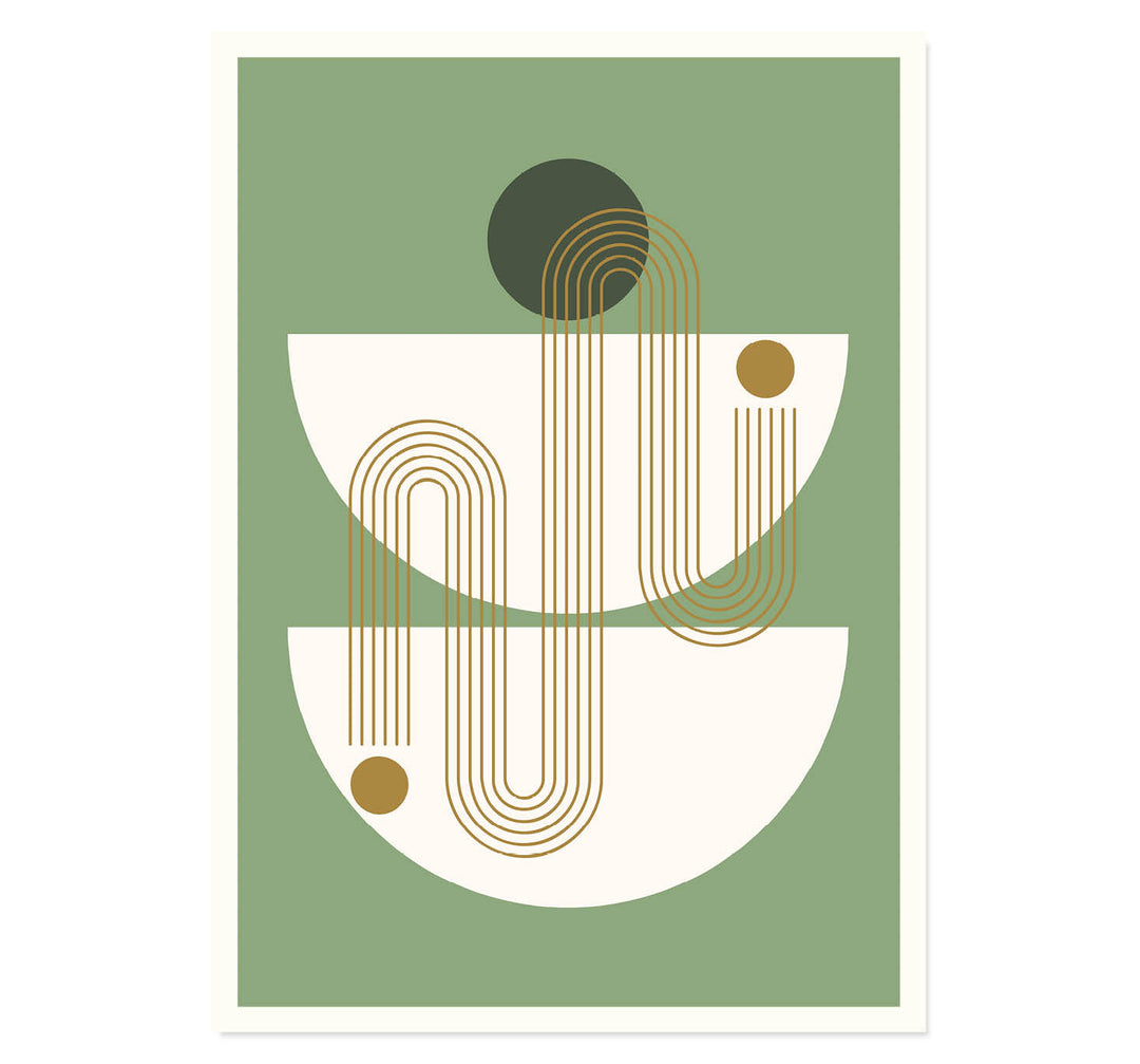 Verdant Flow Art Print