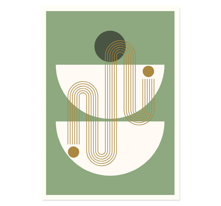 Verdant Flow Art Print