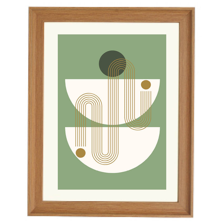 Verdant Flow Art Print