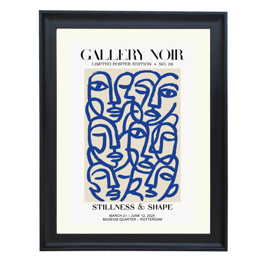 eclectic interiors, contemporary art lovers, or statement walls.