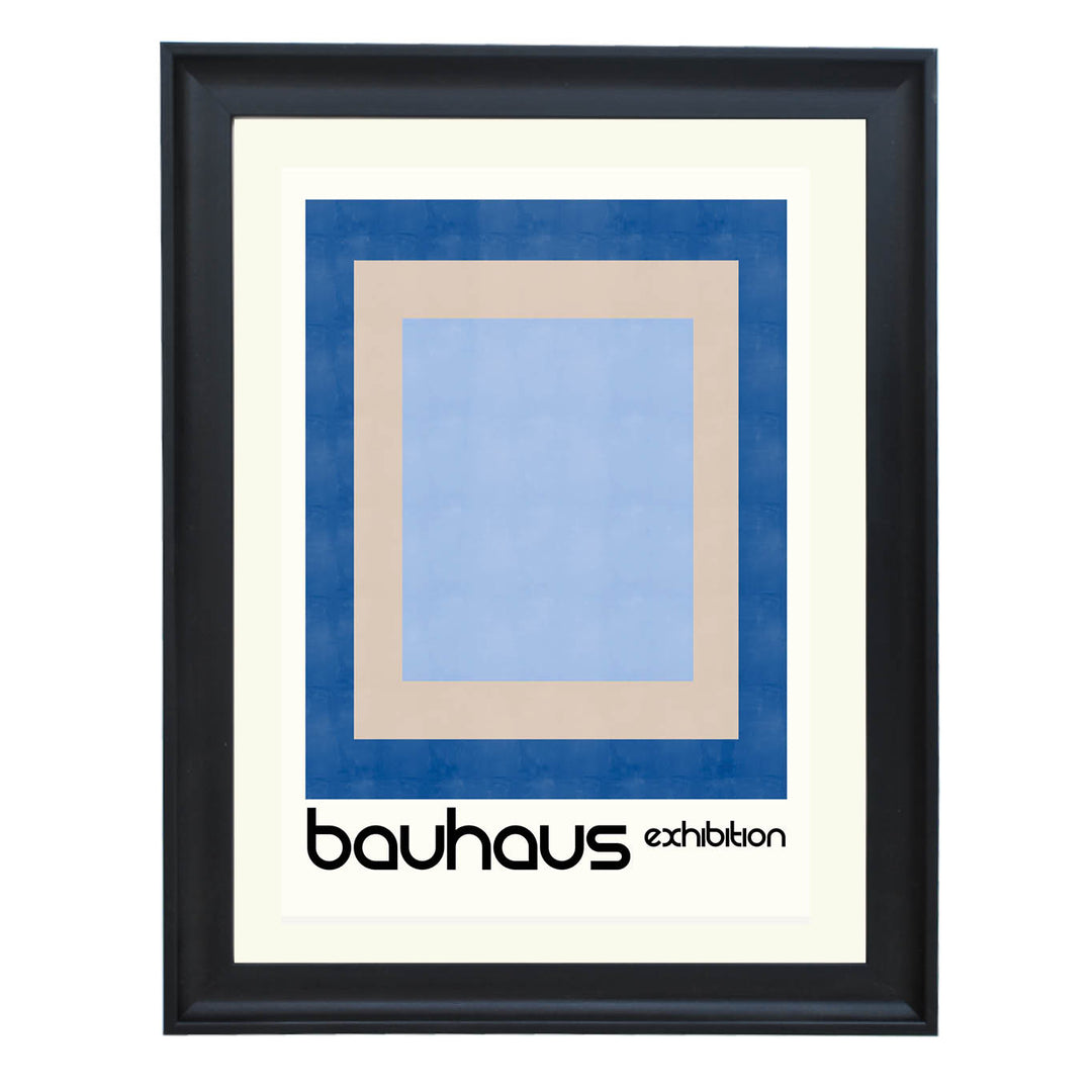 Bauhaus Blues Art Print