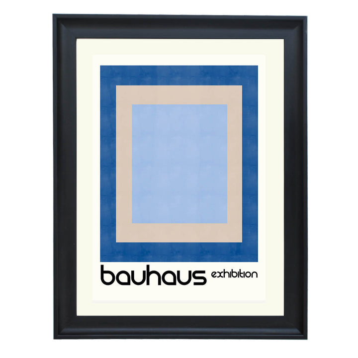 Bauhaus Blues Art Print