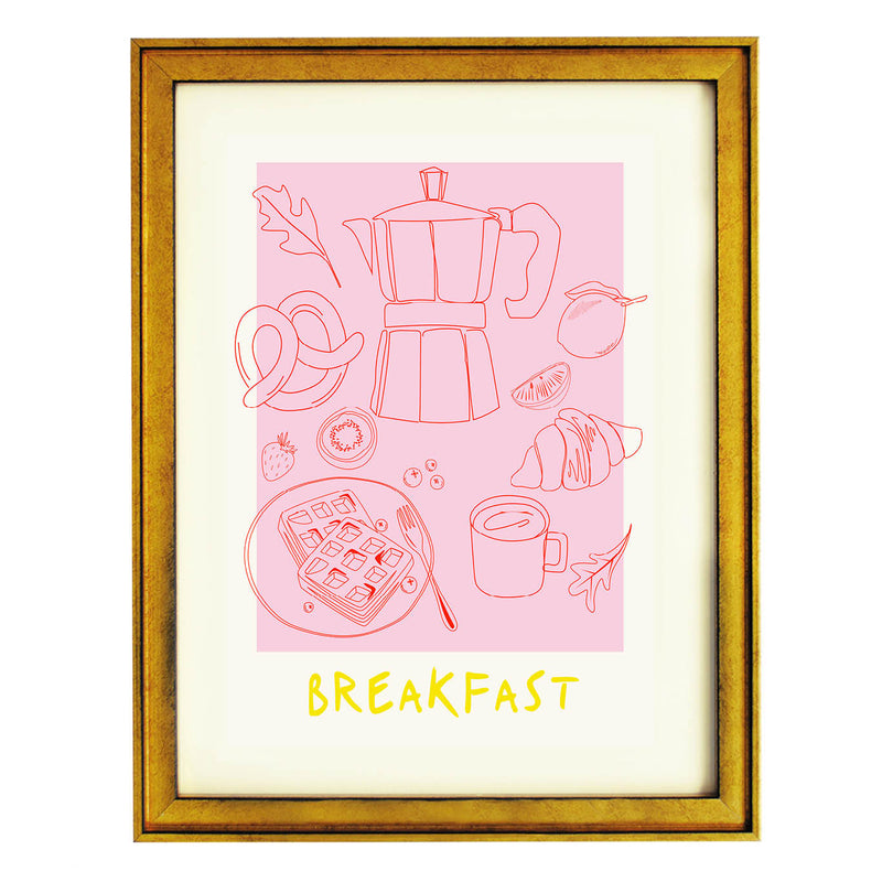 Morning Delights Art Print