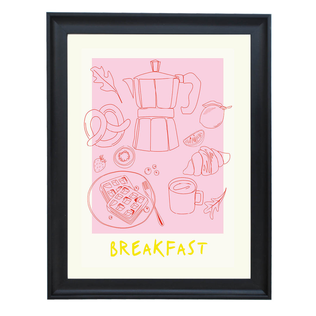 Morning Delights Art Print