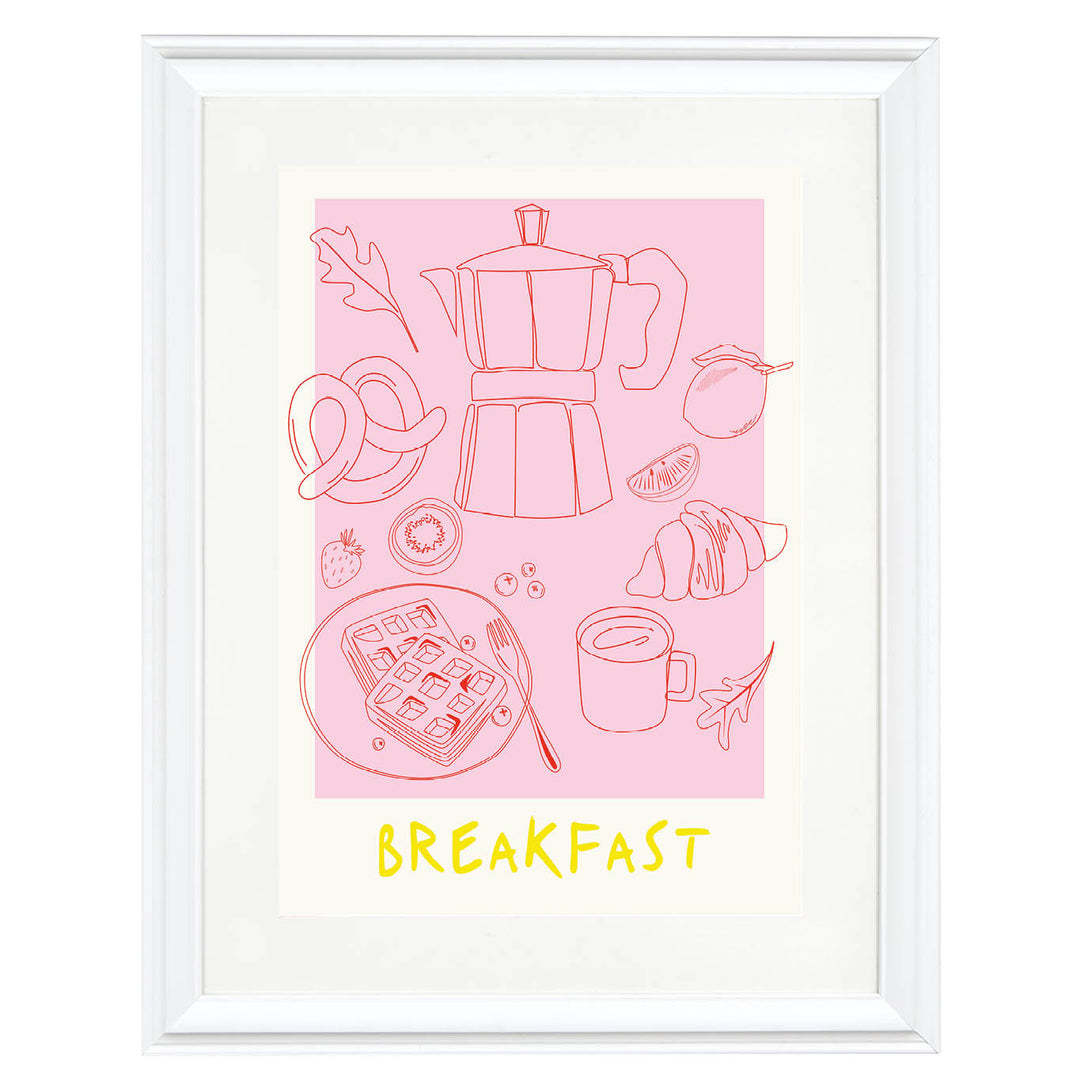 Morning Delights Art Print
