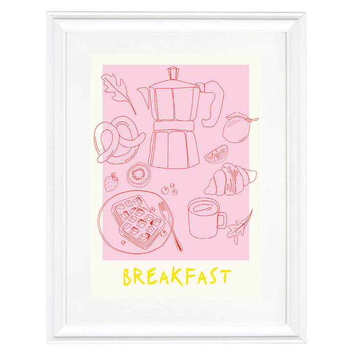 Morning Delights Art Print