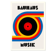 The Bauhaus Music Art Print