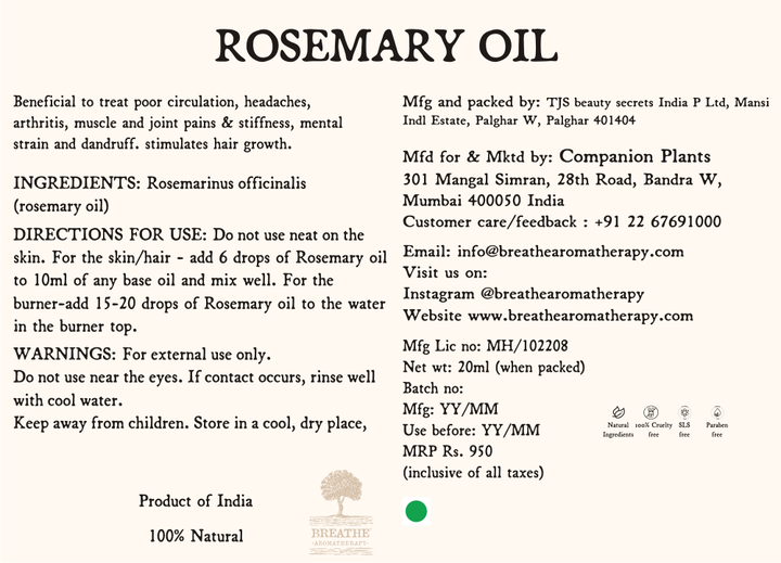 Rosemary Oil