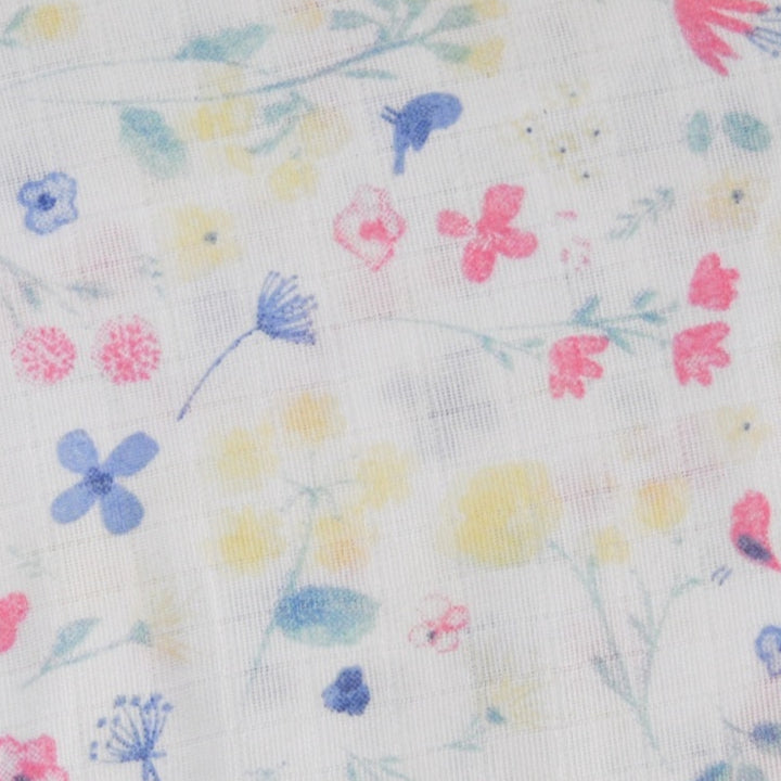 Organic Baby Quilt - Flower