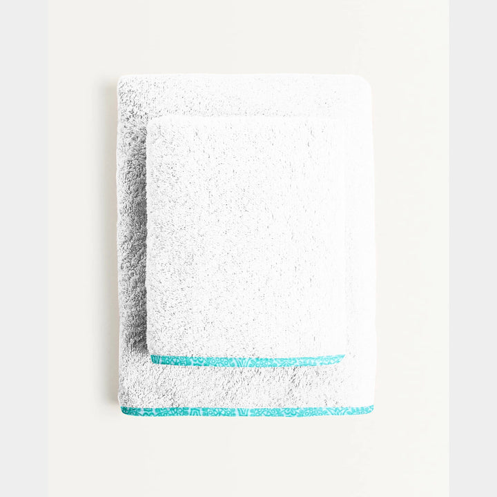 Organic Green Mehendi Junior Towel Set