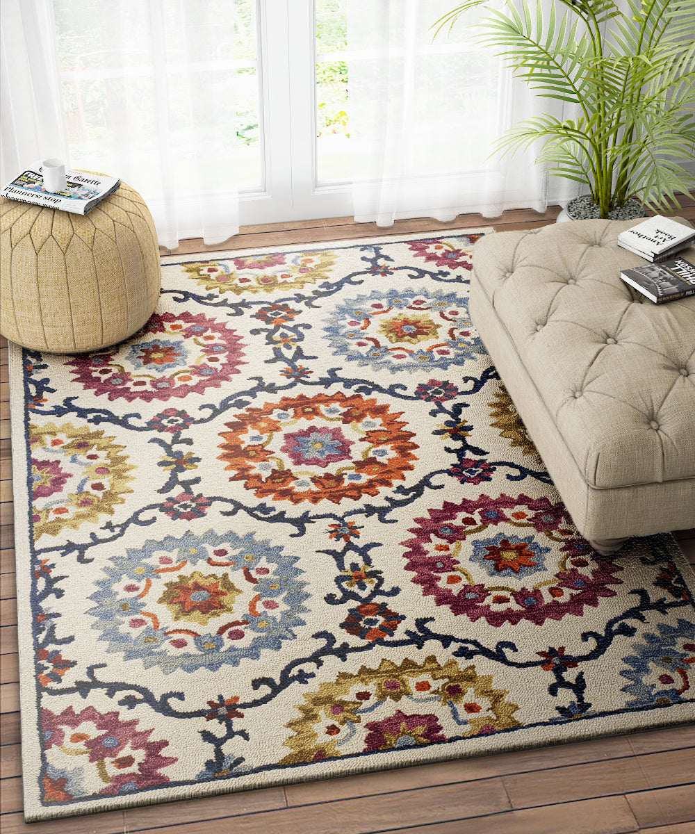 MULTICOLOR SUZANI CARPET