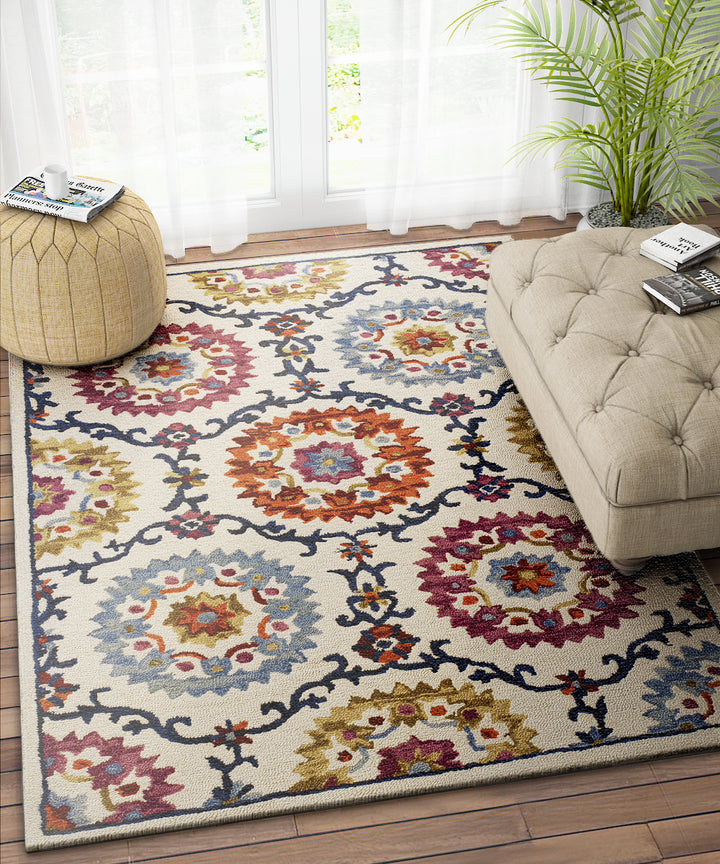 MULTICOLOR SUZANI CARPET
