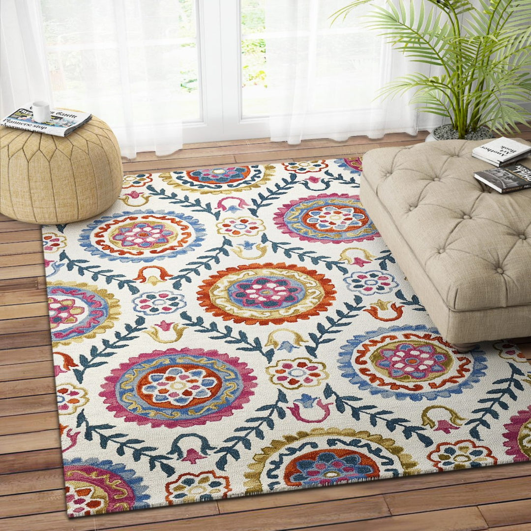 MULTICOLOR SUZANI CARPET