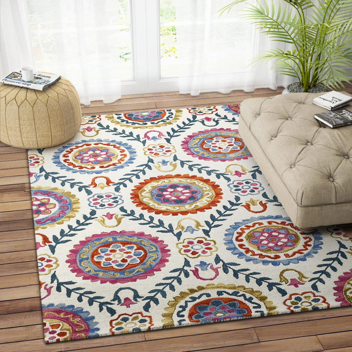 MULTICOLOR SUZANI CARPET