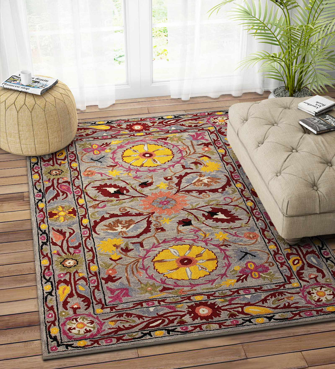 MULTICOLOR SUZANI CARPET