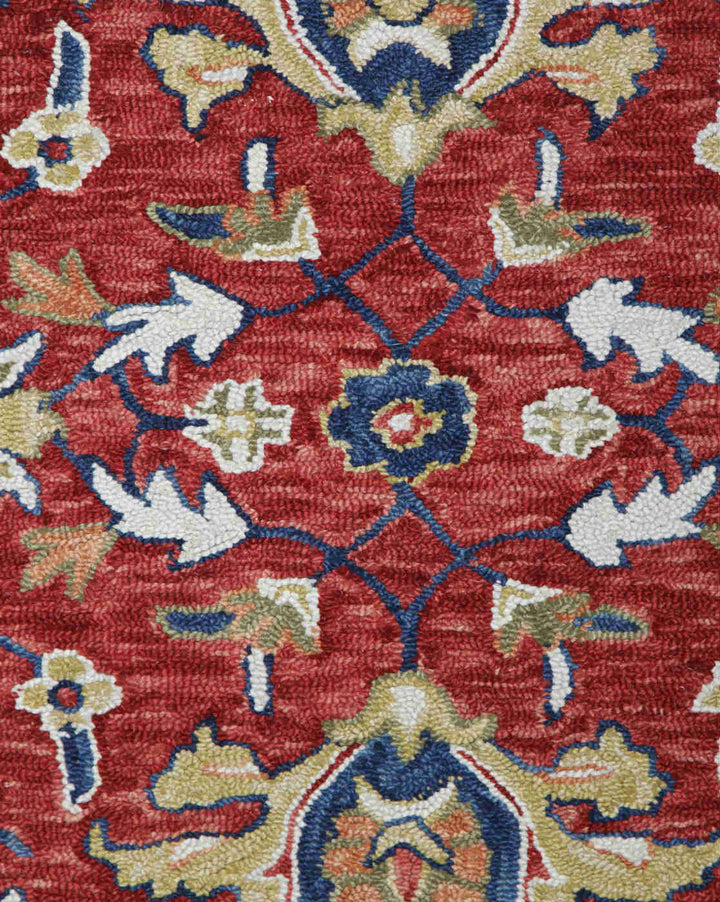 RED SUZANI CARPET