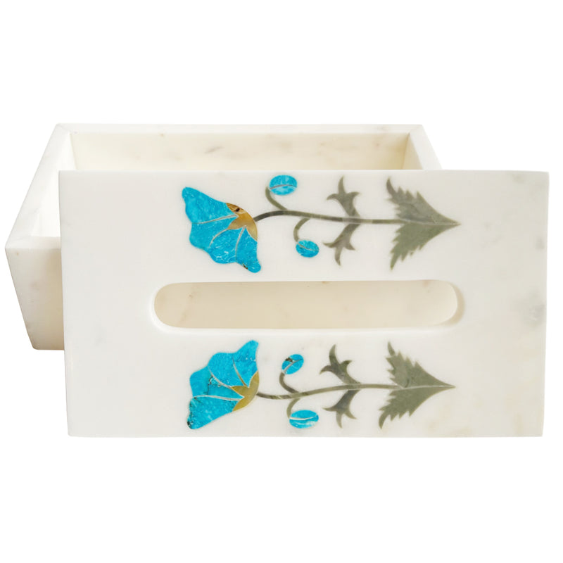 MARBLE INLAY TISSUE BOX