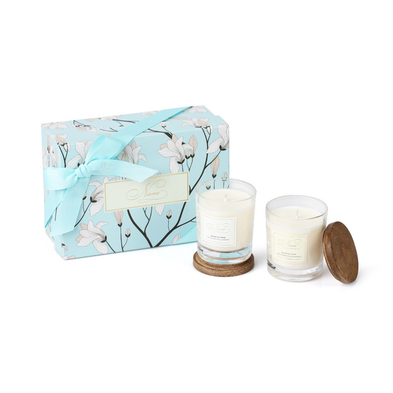 Signature Candle Duo - Honeysuckle Jasmine & Mediterranean Breeze