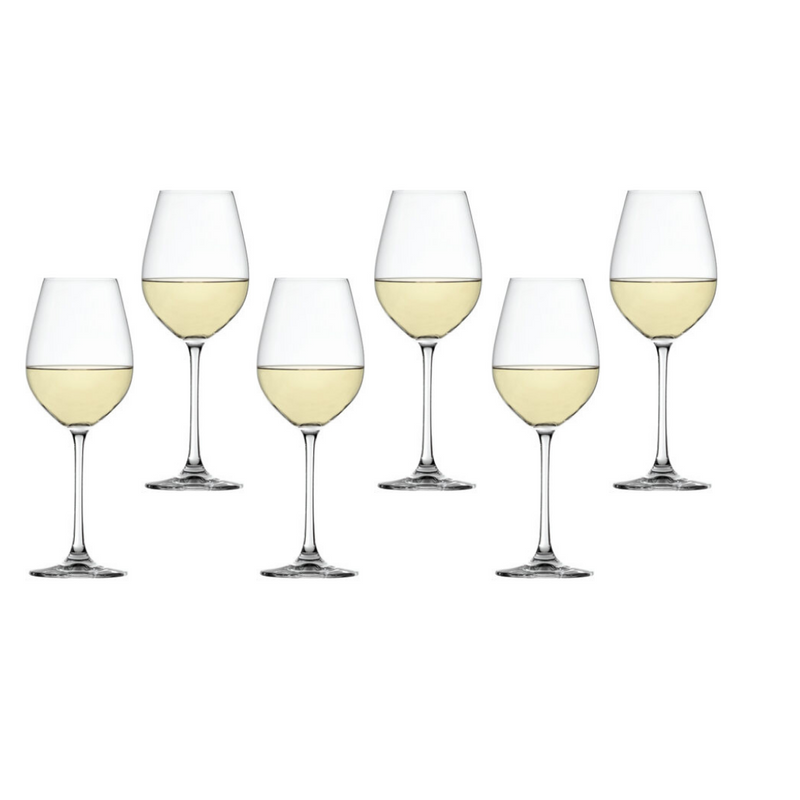 Salute White - Wine Glass