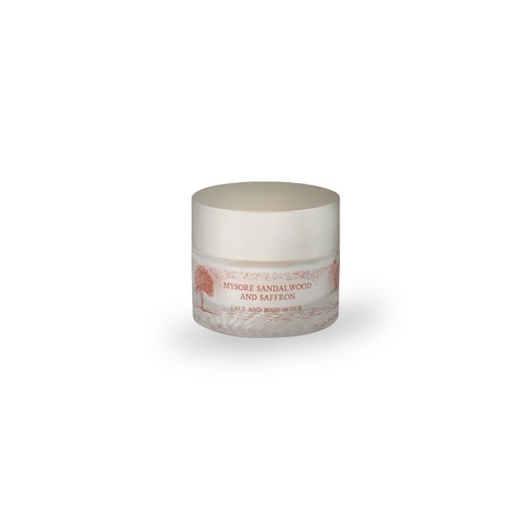 Mysore Sandalwood & Saffron Face & Body Scrub