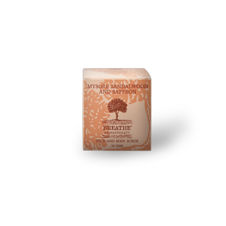 Mysore Sandalwood & Saffron Face & Body Scrub