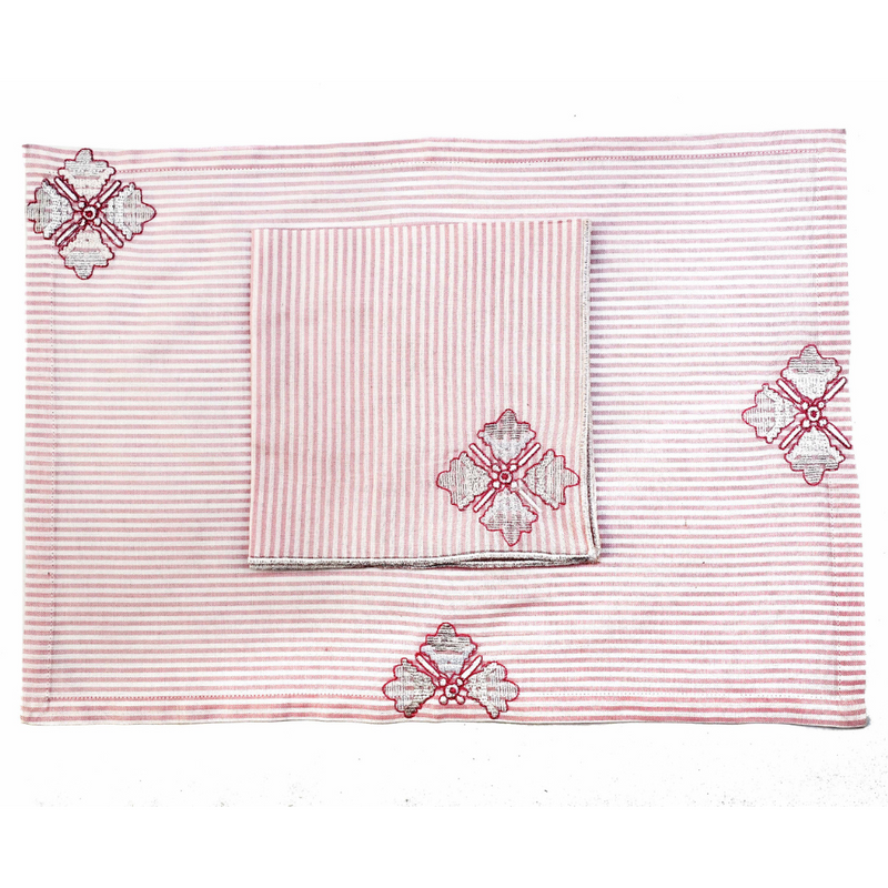 Placemats and Napkins - striped