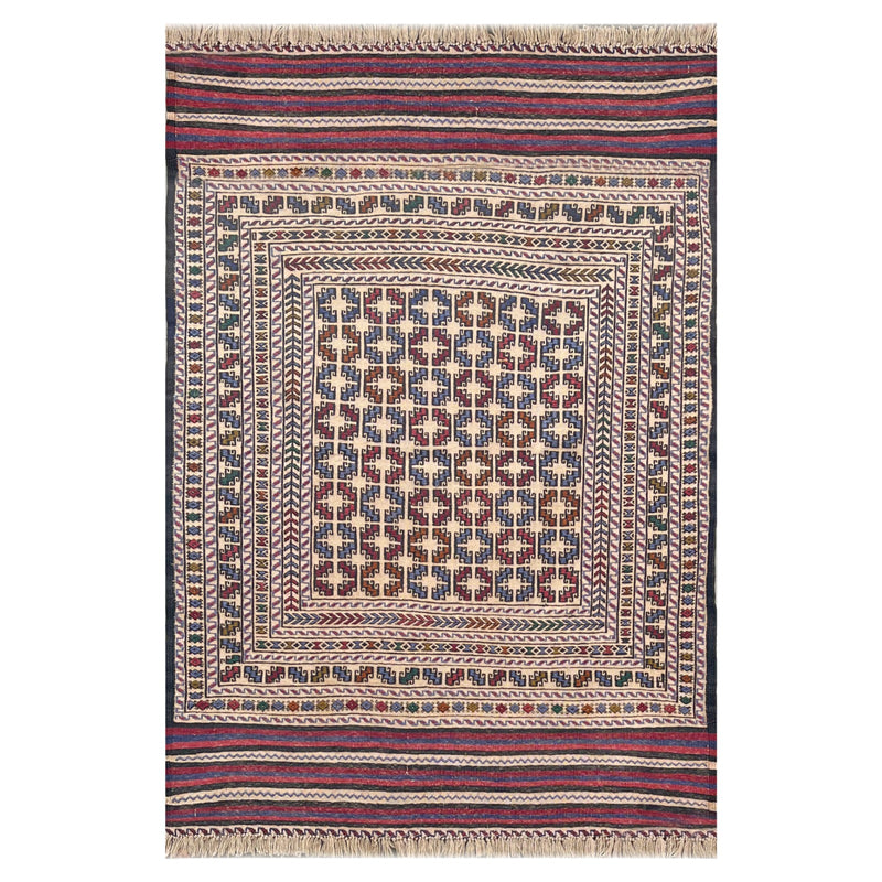 Ibrahim Sozani One-OF-A-Kind-Afghan Rug