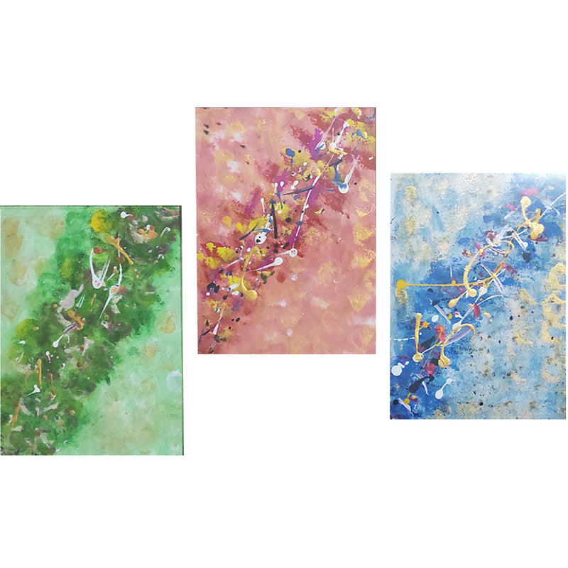 Galaxies - Set of 3 by Artsus_Rems