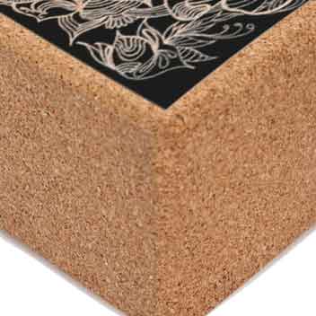 Centred Yoga Cork Block